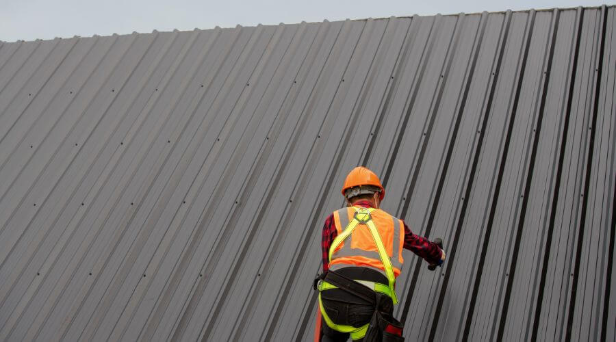 Professional metal roof installation services in McAlisterville, PA